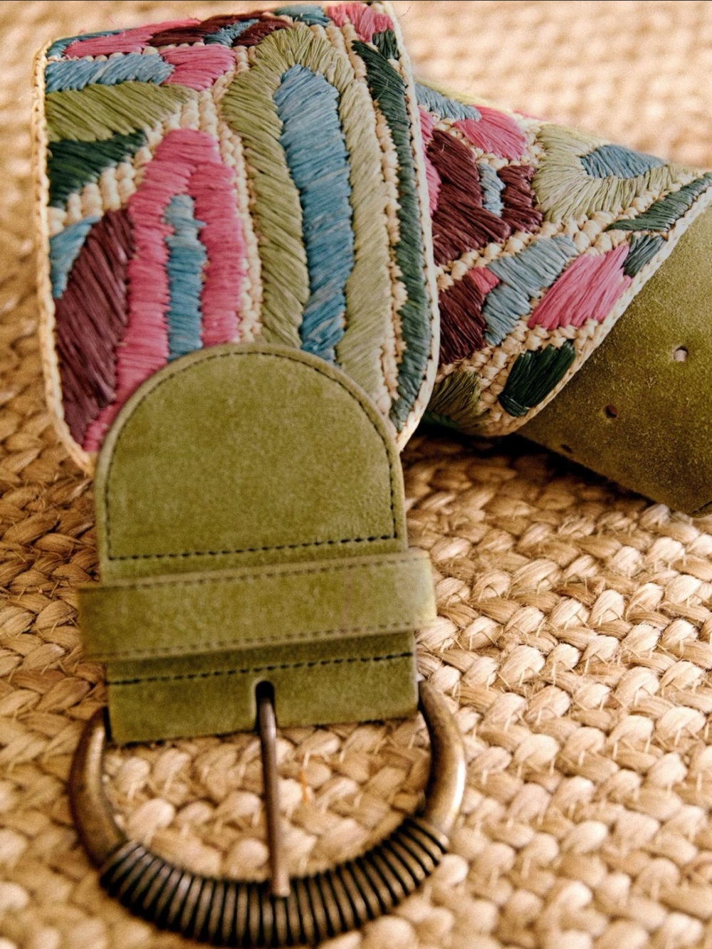 Sezane wide belt NWT - Picture 3 of 4